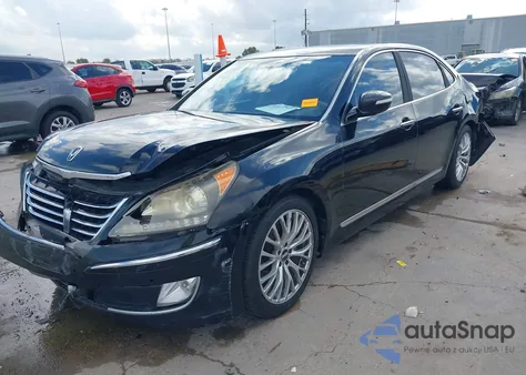 2011 Hyundai Equus Ultimate z USA, uszkodzony, nr VIN KMHGH4JF0BU042046